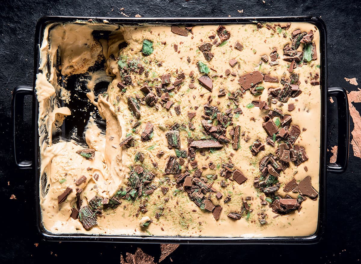 Peppermint Crisp Tart